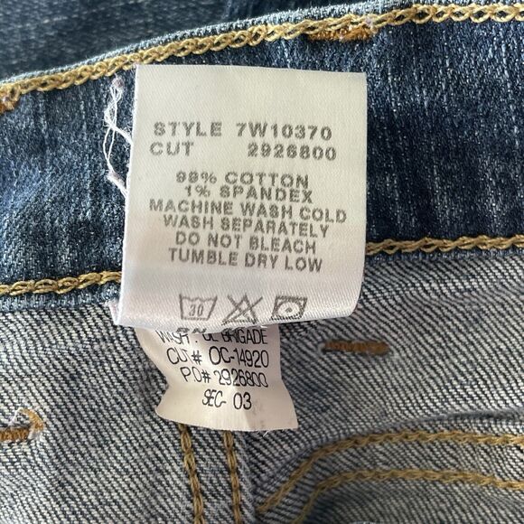 Lucky SZ 10/30 Flare Jeans Mid-Rise Zip-Fly Stretch Medium Wash Blue Womens - Picture 9 of 10